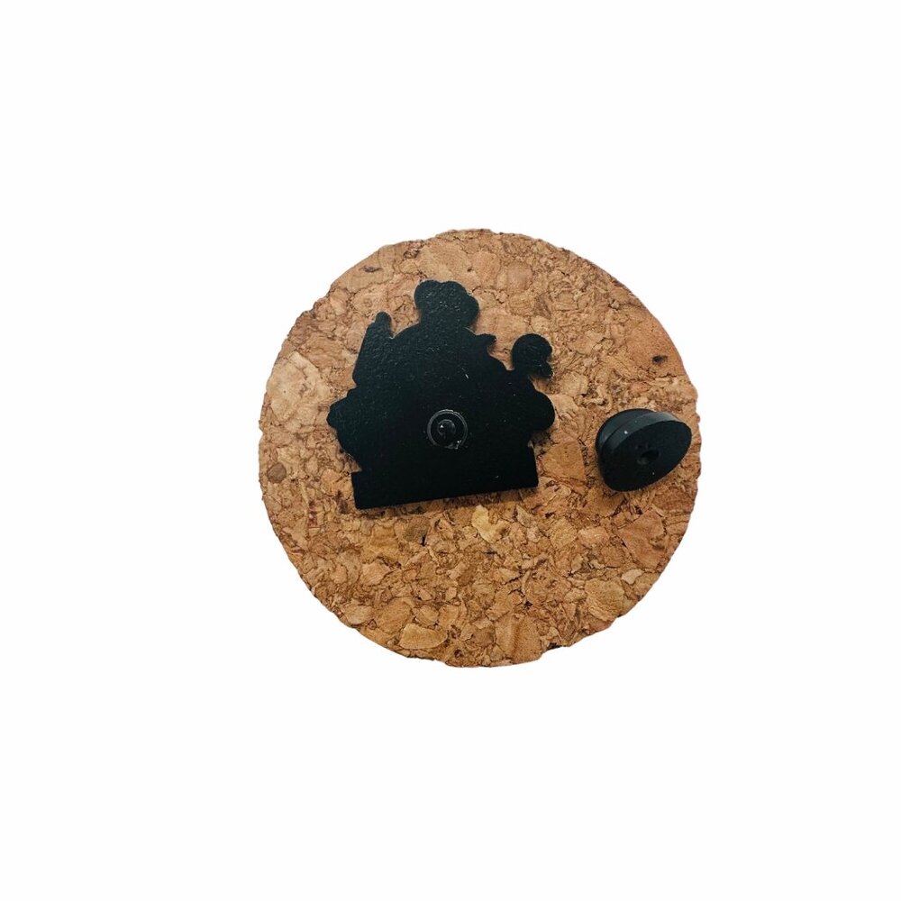 ☀️Enamel Pin You Bake My Day Octopus Baking Alloy Enamel Brooch Pink Animal☀️ - Picture 5 of 7